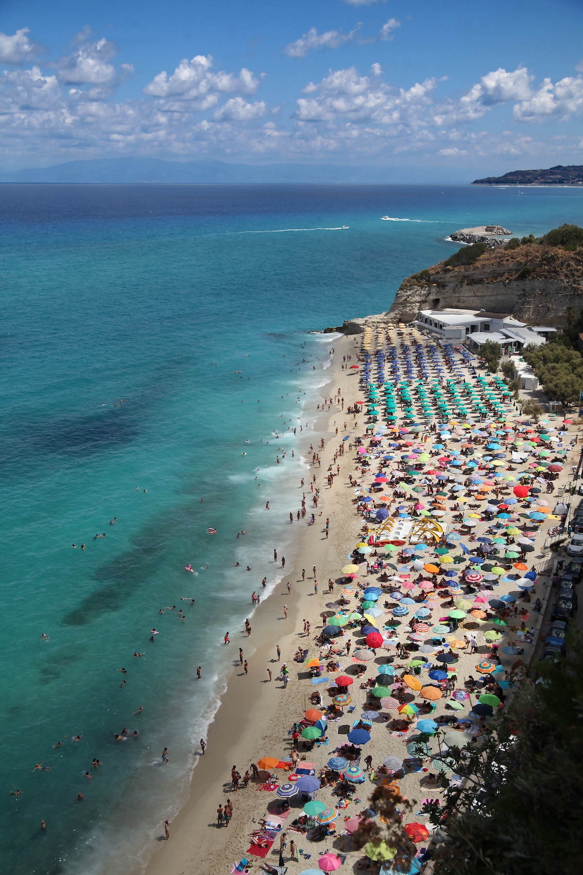 Beach in Tropea